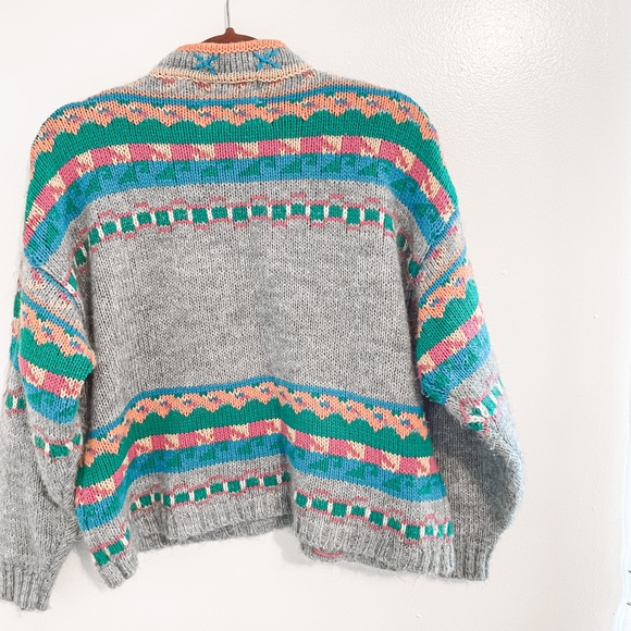 Vintage One Of a Kind Knit Genesis Sweater - Picture 7 of 9